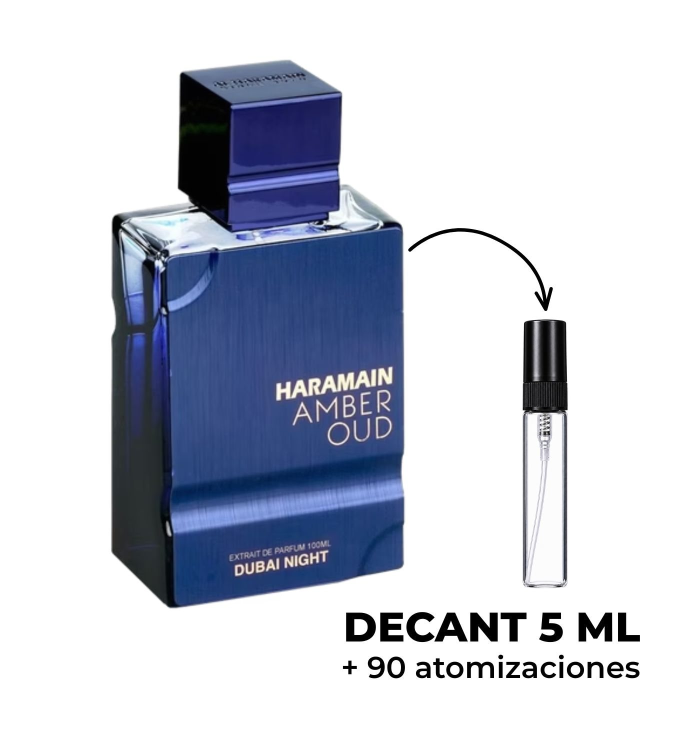AMBER OUD DUBAI NIGHT - DECANT de AL HARAMAIN · imagen 1