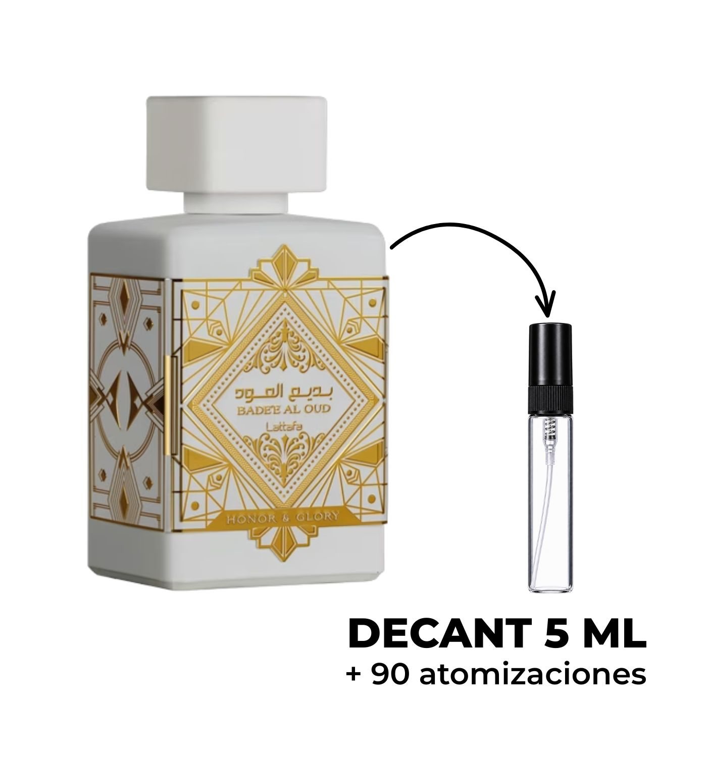 BADE´E AL OUD HONOR & GLORY - DECANT de LATTAFA · imagen 1