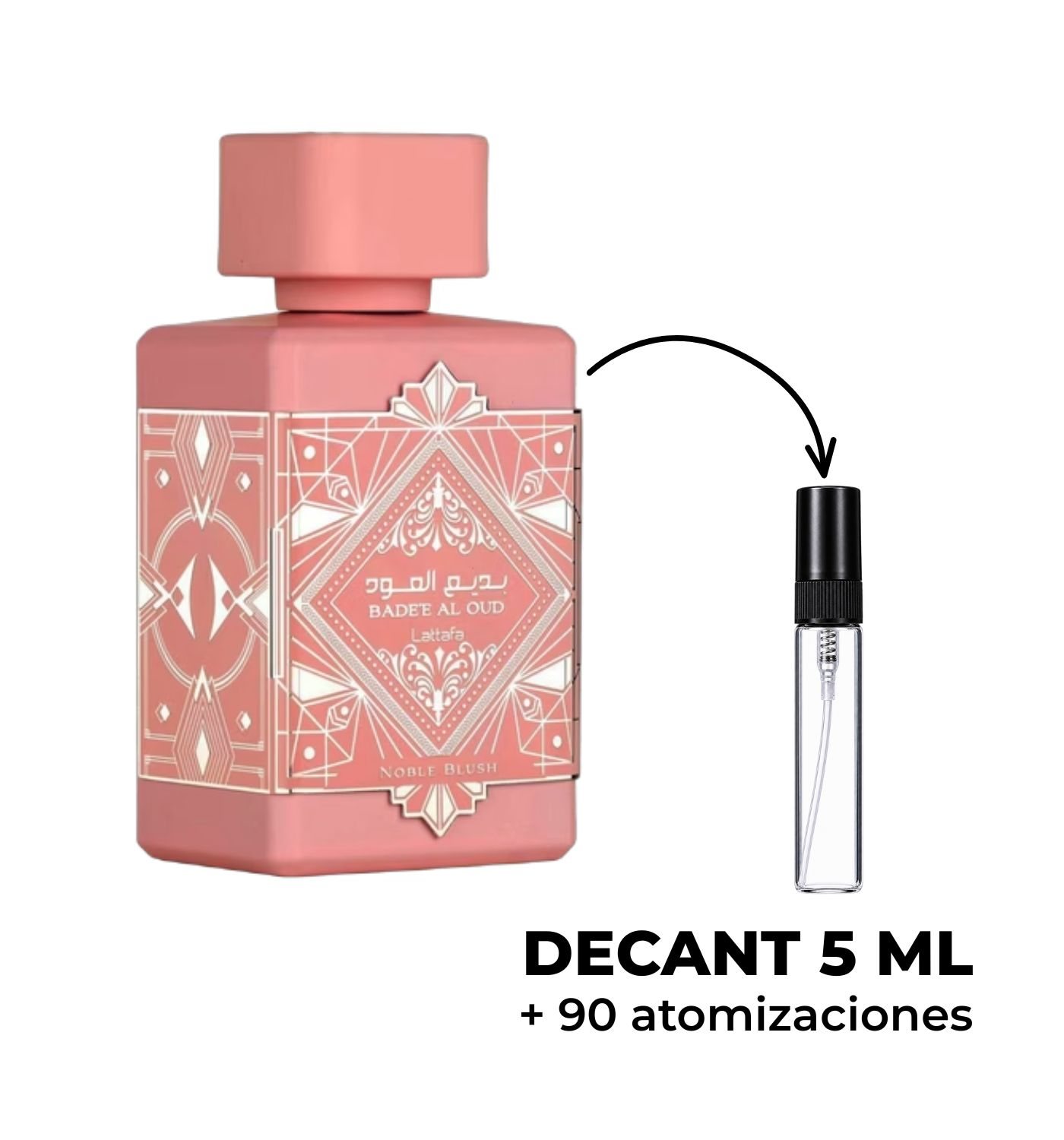 BADE´E AL OUD NOBLE BLUSH - DECANT de LATTAFA · imagen 1