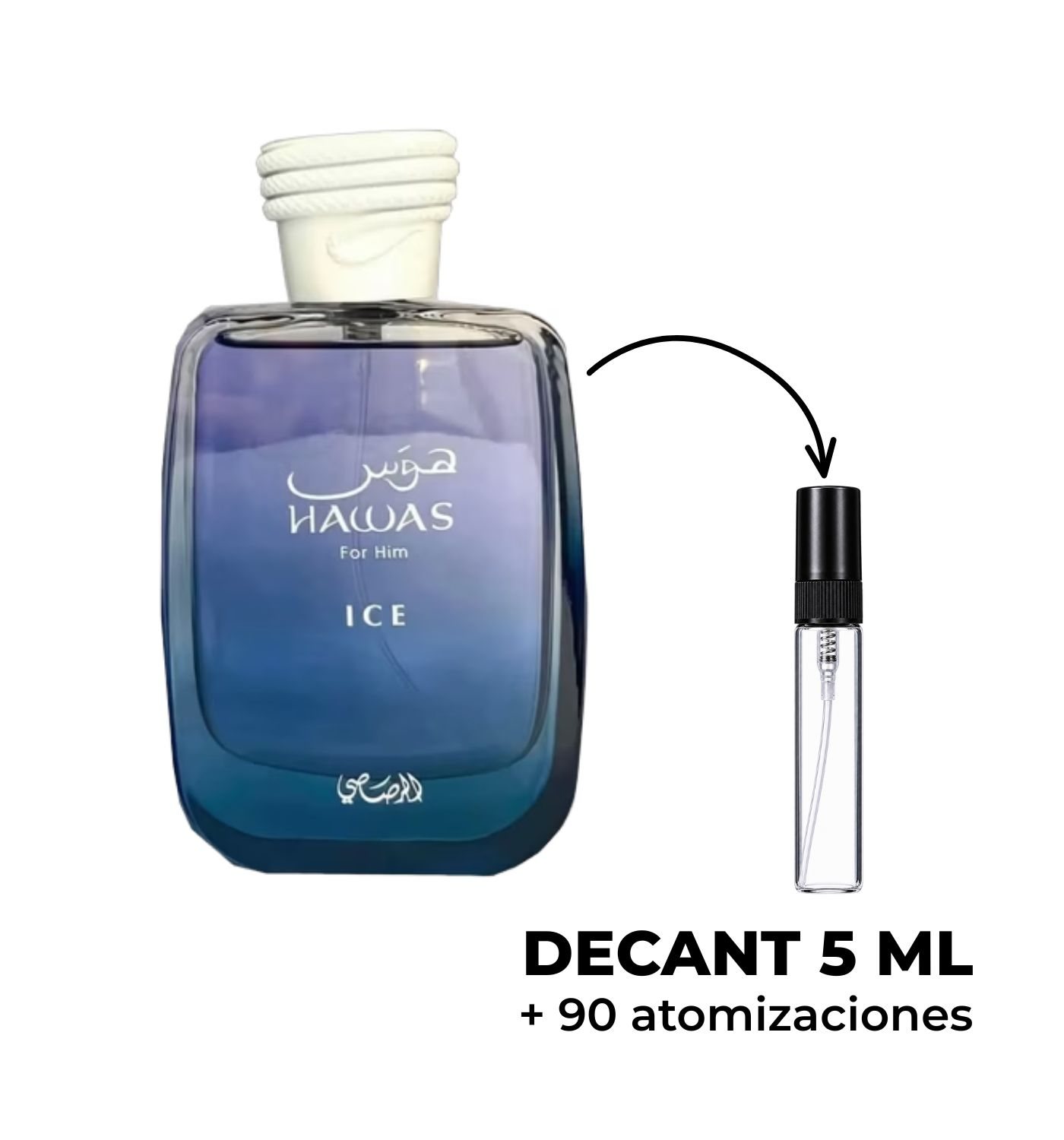 HAWAS ICE - DECANT de RASASI · imagen 1