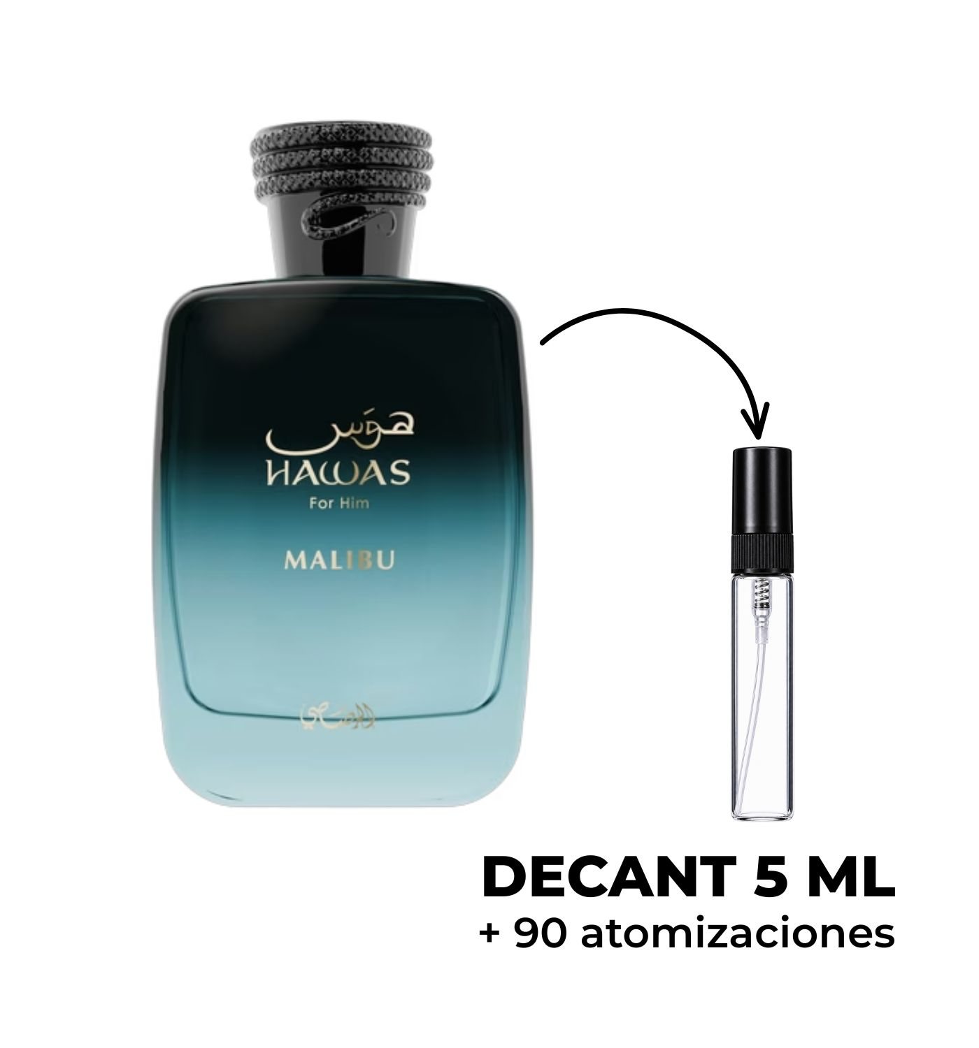 HAWAS MALIBU - DECANT de RASASI · imagen 1