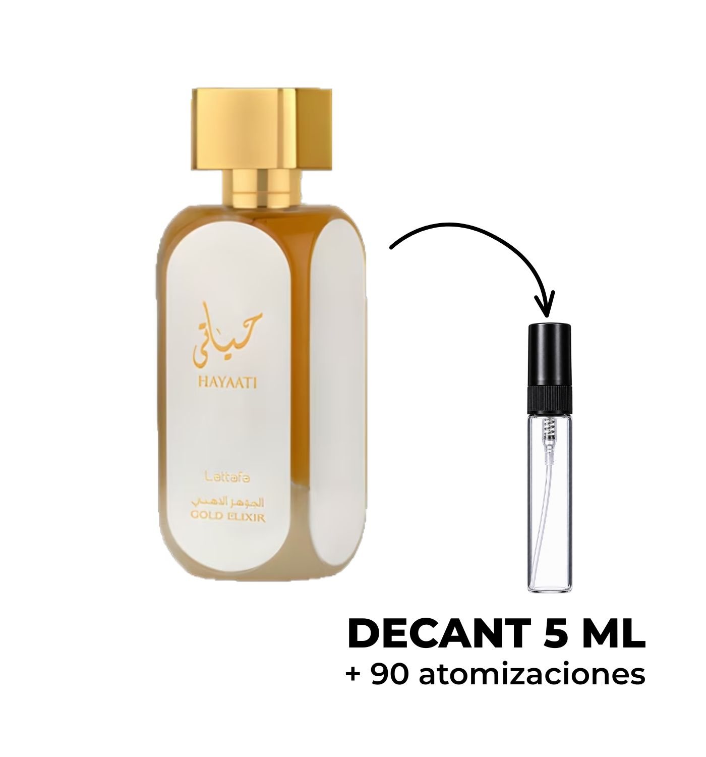 HAYAATI GOLD ELIXIR - DECANT de LATTAFA · imagen 1